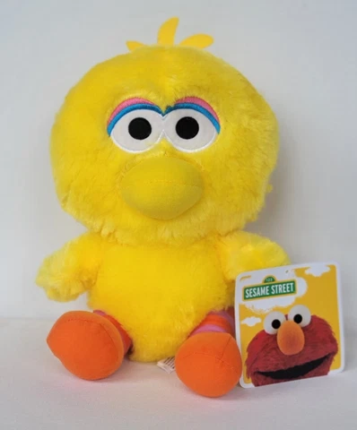 Sesame Street BIG HEAD Big Bird 10" NEW Plush Toy Licensed collectible rare HTF Cover