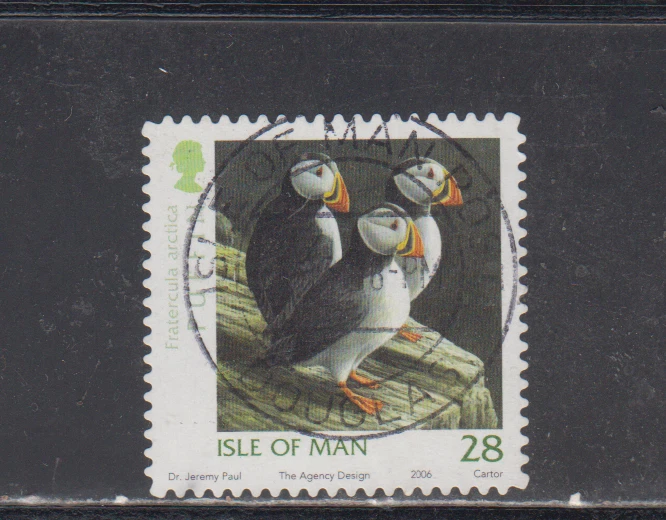 ISLE OF MAN :  2006 - USED  - SCOTT #  1141b  BIRDS CDS - Image 1 of 1