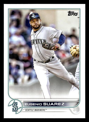 Eugenio Suarez 2022 Topps Update #US137 Seattle Mariners Baseball - Image 1 of 2