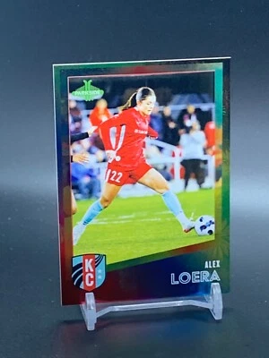 2023 Parkside NWSL Shimmer Foil #162 ALEX LOREA Kansas City Current /100 - Image 1 of 2