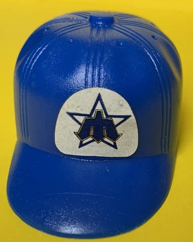 1980 Seattle Mariners Vintage MLB baseball plastic mini Gumball hat bat helmet Cover