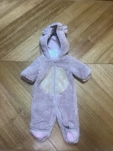 Sprout Fluffy Bear Suit 0-3 Months 000 - Picture 1 of 2