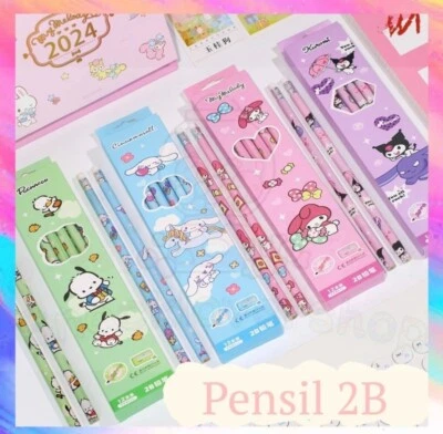 12件装Sanrio铅笔套装 — 第 1/4 张图片