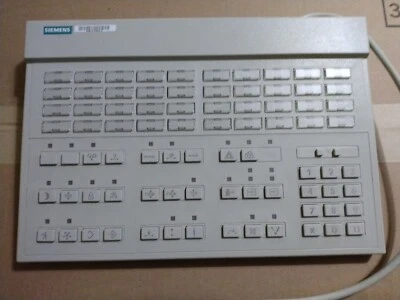 Siemens S30807-Q5431-X Vintage Keyboard for Operator Console AC2/AC3, Grey Used. - Image 1 of 4