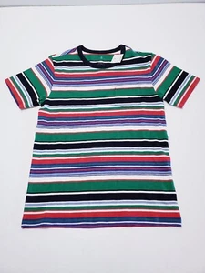 Crewcuts Shirt L Multicolor Stripe Short Sleeve Boy NEW CLEARANCE SALE - Picture 1 of 4