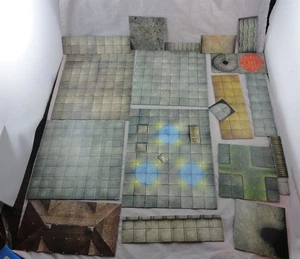 Dungeons & Dragons D&D Double-Sided Dungeon Tiles (40pcs) - Picture 1 of 1