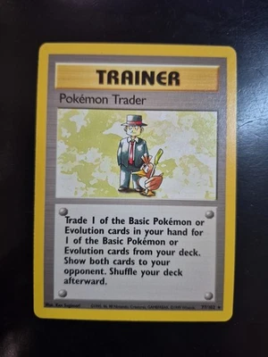 Pokemon Trader 77/102 Base Set - Rare Pokemon Card - NM - Image 1 of 2