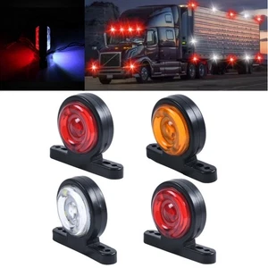 2 piezas LED luz de señalización lateral luces de límite remolque camión 24V - Imagen 1 de 12