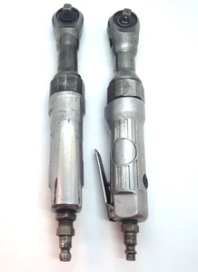 Set (2) Pneumatic Air Ratchet - 3/8" Drive - (1) Napa, (1) Unknown Brand - Works - Picture 1 of 6