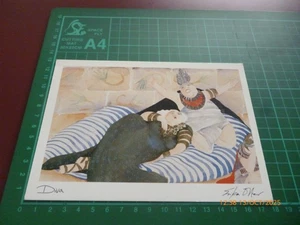 ERIKA OLLER DIVA BLANK GREETING CARD *UNWRAPPED/NO ENVELOPE - READ* - Picture 1 of 3