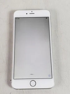 Apple iPhone 6 Plus A1522 64 GB iOS 12 Silver Locked to AT&T Smartphone - Picture 1 of 6