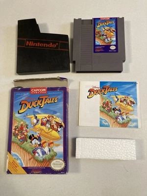 Disney's DuckTales (Nintendo NES, 1989)  COMPLETE IN BOX Capcom Duck Tales Cib - Image 1 of 4