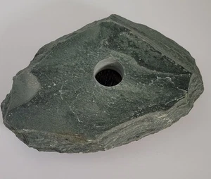 Vintage Ikebana Vase Slate 7 X 5 X 1.75" - Picture 1 of 8