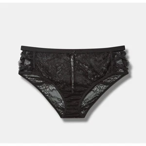 Torrid Women's Plus Size Black Deep Slit Back Hipster Panty Size 5X 5 New - Picture 1 of 7