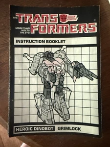 Grimlock G1 Directions Transformers - Bild 1 von 1