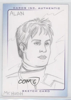 2004 Cards Inc Thunderbirds (Are Go!) Movie 1/1 Jeremy McHugh Auto Sketch 4x4 - Image 1 of 3