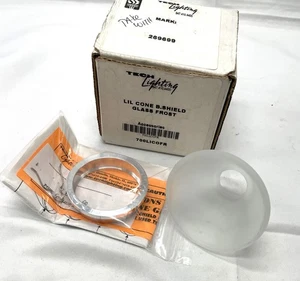 Tech Lighting LIL CONE B.SHIELD GLASS FROST 700LICOFR- 4 AVAILABLE - Picture 1 of 3