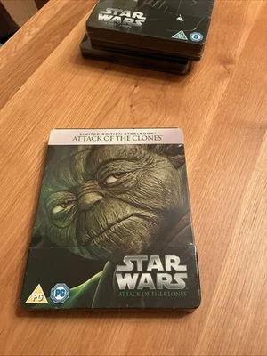 Star Wars Limited Edition Steelbook - Attack Of The Clones - Image 1 of 2