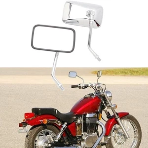 Par de espejos retrovisores rectangulares para motocicleta 10 mm para Suzuki Savage 650 LS650 - Imagen 1 de 12