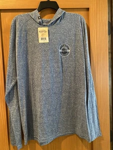 Salt Life Herren meliert blau Salty State Of Mind Hoodie neu mit Etikett Größe Large - Bild 1 von 6