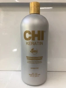 CHI Keratin Conditioner 32 Fluid Ounce Restore Softness and Shine - Picture 1 of 2