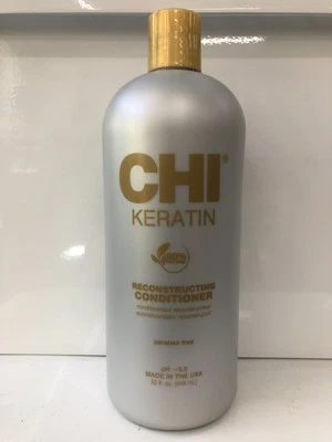 CHI Keratin Conditioner 32 Fluid Ounce Restore Softness and Shine - Image 1 of 2