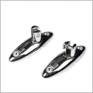 Marine Stainless Steel Swivel Horn Base Sunshade Deck Fitting for Boats Yachts - Picture 1 of 9