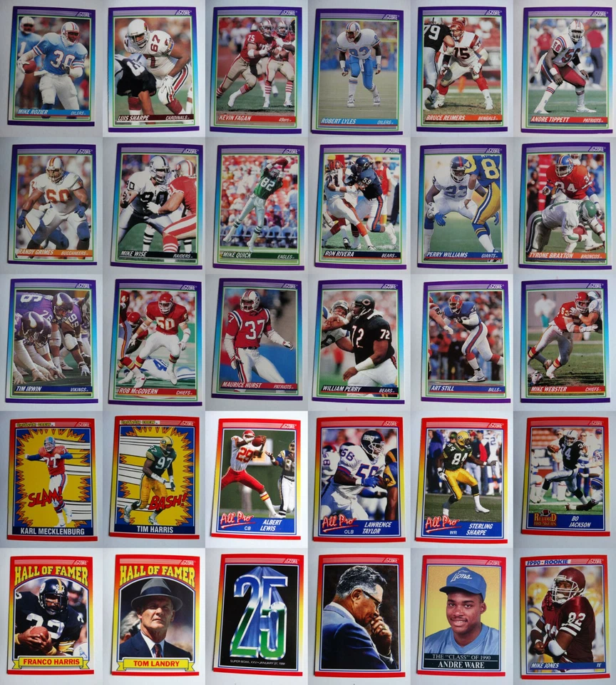 1990 Score Football Cards Complete Your Set You U Pick From List 441-660 - Image 1 of 1