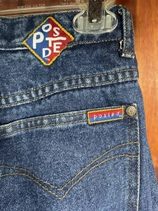 Vintage Posted Slim Damen Jeans Größe 3/4 W27xL32 - Bild 1 von 6