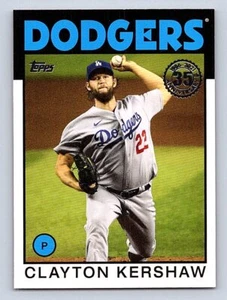 2021 Topps #86B-4 Clayton Kershaw - Picture 1 of 2