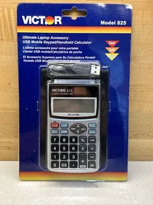 Victor 825 12-digit Calculator PC Link USB Mobile Handheld Calculator New Sealed - Picture 1 of 5