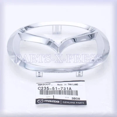 GENUINO OEM MAZDA 3 MAZDASPEED6 PARRILLA DELANTERA MASCOTA EMBLEMA RADIADOR C23551731A Foto 1 de 4