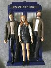 Doctor Who 11th Doctor and Amy (police uniform) TARDIS set + bearded 11th Doctor