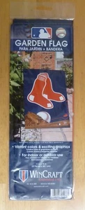2 MLB Boston Red Sox 100% Polyester WinCraft Small Garden Flag 11" x 15" - Picture 1 of 2