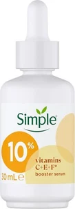 Simple 10% Vitamin C + E + F Booster Serum,Vitamin C serum Glowing Skin 30 ml - Picture 1 of 6