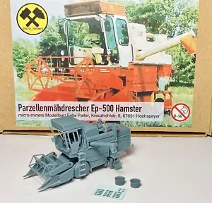 Parzellen Mähdrescher EP500 Hamster H0 1:87 DDR GDR LPG Bausatz Landwirtschaft - Bild 1 von 8