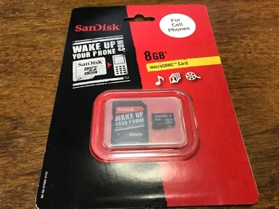 sandisk 8gb micro sdhc card - Image 1 of 3