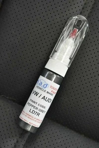 Volkswagen VW Poivre GREY LD7R Touch Up Stylo Bouteille Pinceau Réparation Puce - Picture 1 of 4