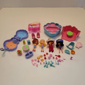 Strawberry Shortcake Bandai Mini Dolls, Playsets, and Accessories Lot 2003/2004 - Picture 1 of 7