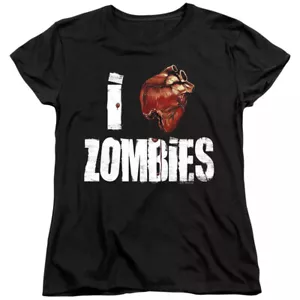 Camiseta para mujer Zombies "I Bloody Heart Zombies" - Imagen 1 de 3