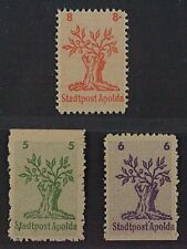 Локальные выпуски почтовых марок Германии с 1945 г. по 1950 г. komplett