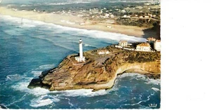 CPA / CARTE POSTALE ANCIENNE. BIARRITZ. LE PHARE . CHAMBRE D'AMOUR.  1965 - Picture 1 of 1