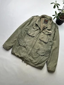 Schott Type M65/02 Thrashed/Faded Jacket Men’s Size XL - Picture 1 of 22