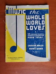 Music the Whole World Loves - Antique Paperback Songbook - Bild 1 von 7