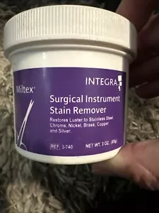 11-MILTEX INTEGRA Surgical Dental Instrument Stain Remover Powder Paste 3 Oz - Picture 1 of 4