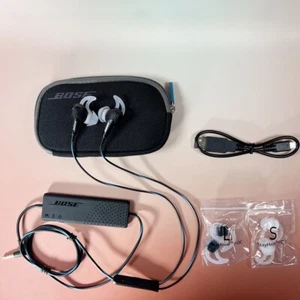 Bose QuietComfort 20 QC20 Noise Cancelling wired In-Ear Headphones For IOS Black - Picture 1 of 6