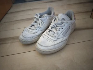 Viel getragene Reebok weiß gold US 7 UK 6 EU 39 Sammler - Bild 1 von 12