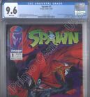 Primo:  Spawn #1 Error Mcfarlane Al Simmons 1992 Image Comics Cgc 9.6 Nm+