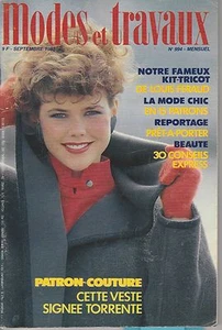 Modes et travaux N°994 septembre 1983  page poupées tricot  couture tissage - Picture 1 of 4