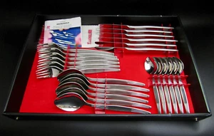 J.A. VAJILLA HENCKELS DE COLECCIÓN 24 PIEZAS. Hecho en Solingen Alemania década de 1960 SIN USAR - Imagen 1 de 24